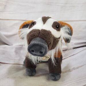 Wild Republic St Louis Zoo Red River Hog Plush Stuffed Animal 12 Inch 2014